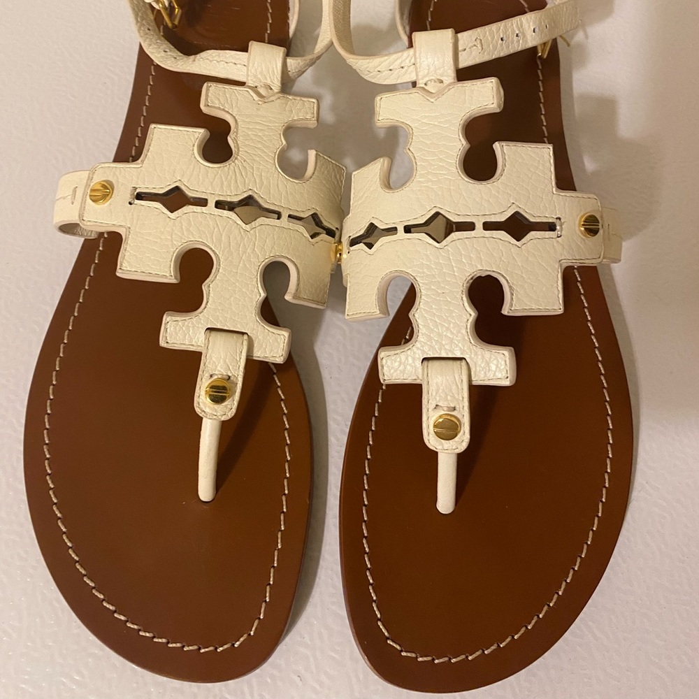 NEW Tory Burch Chandler Logo Sandal 11M